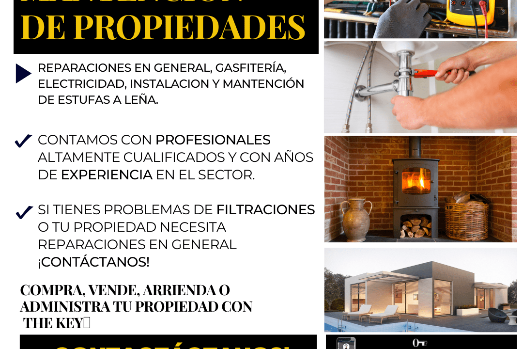 MANTENCIÓN DE PROPIEDADES